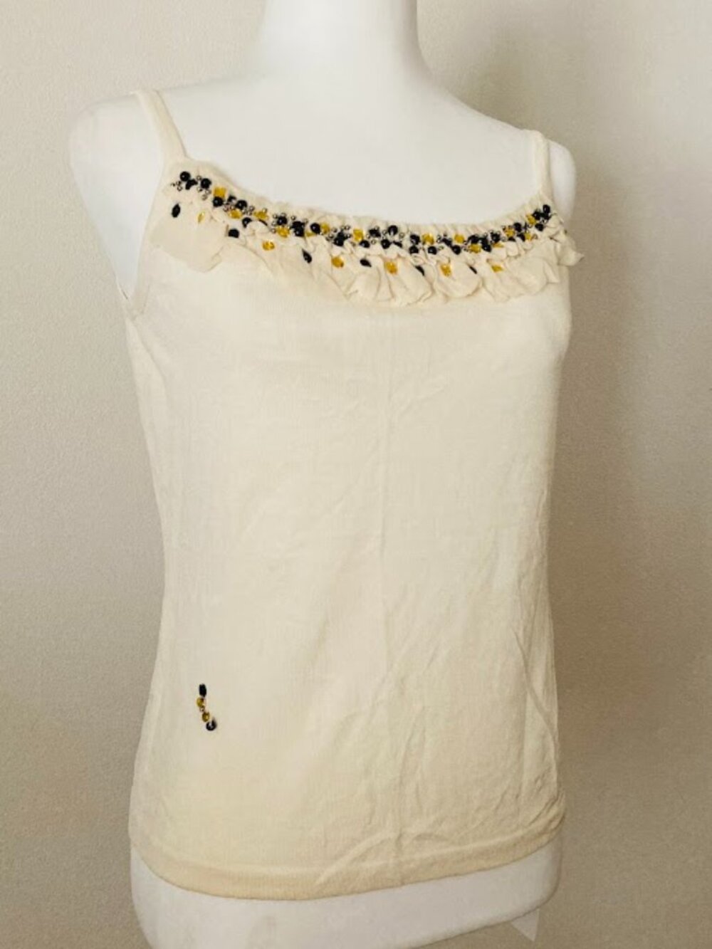 #58060 Beige Rhinestone Camisole